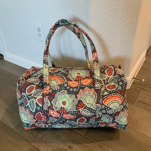 Vera Bradley nomadic floral large duffel bag